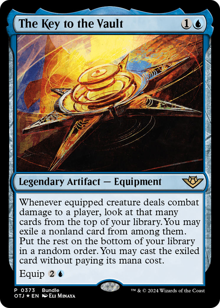 The Key to the Vault (OTJ Bundle) (373) Foil - Outlaws of Thunder Junction