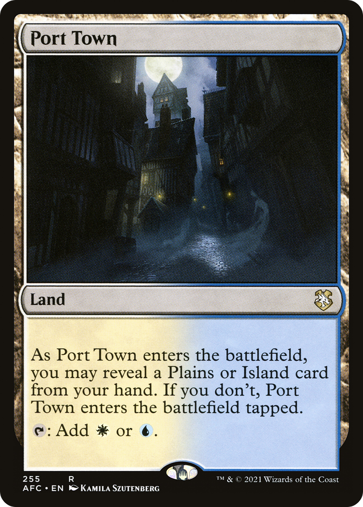 Port Town (255) - Forgotten Realms Commander