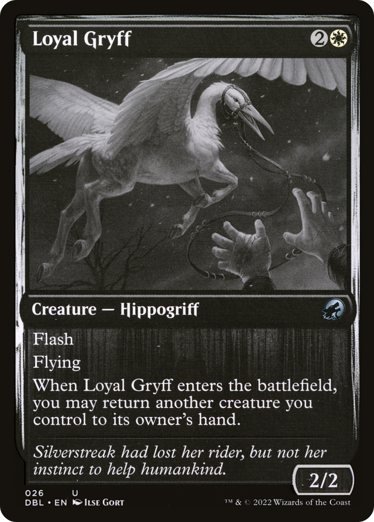 Loyal Gryff (026) - Innistrad: Double Feature