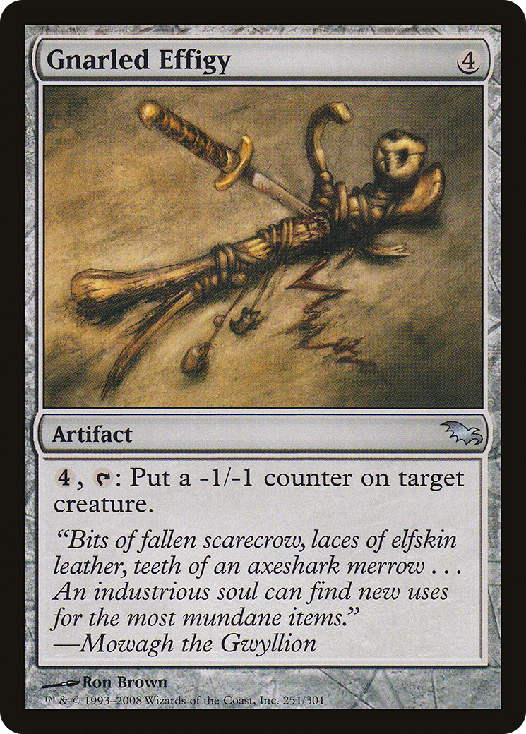 Gnarled Effigy (251) - Shadowmoor