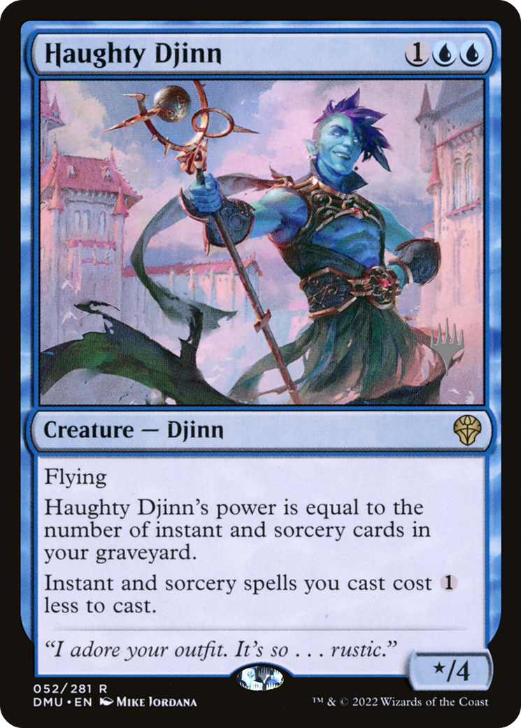 Haughty Djinn (52p) - Dominaria United Promos