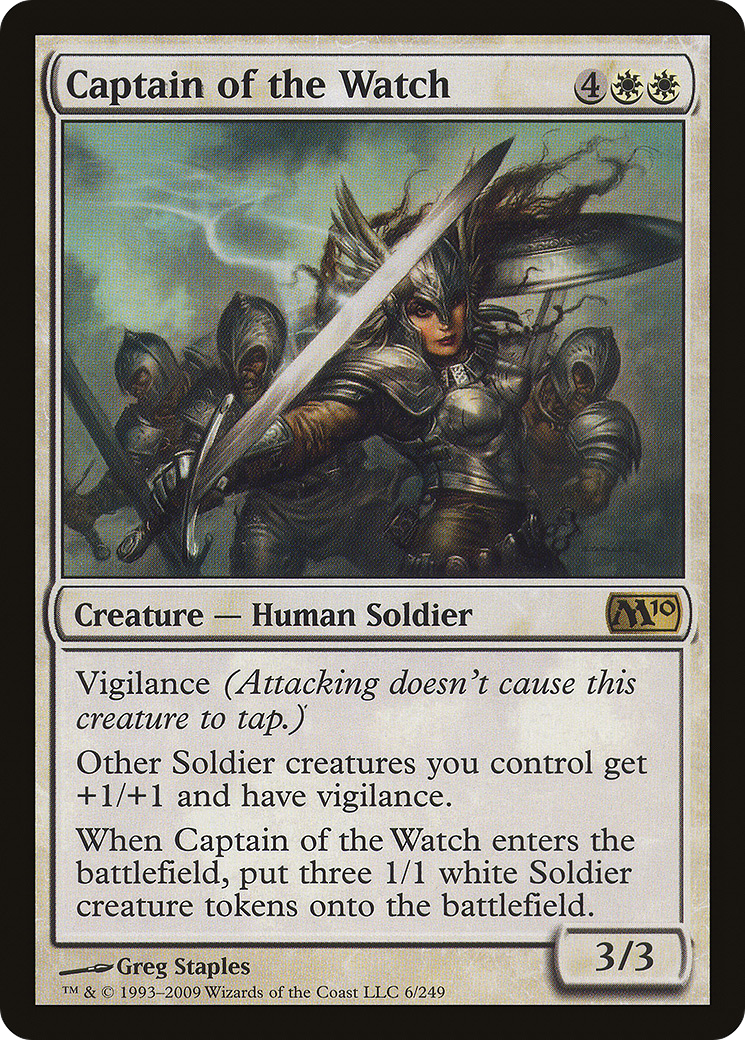 Captain of the Watch (006) Foil - Magic 2010