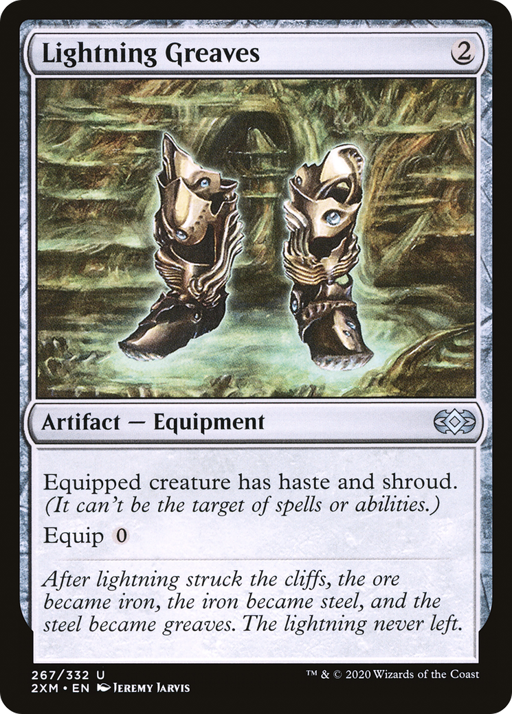 Lightning Greaves (267) Foil - Double Masters