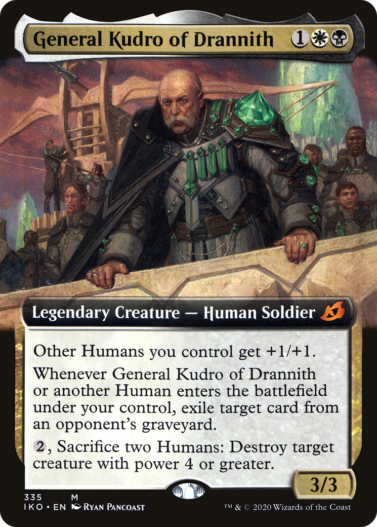 General Kudro of Drannith (Extended Art) (335) - Ikoria: Lair of Behemoths