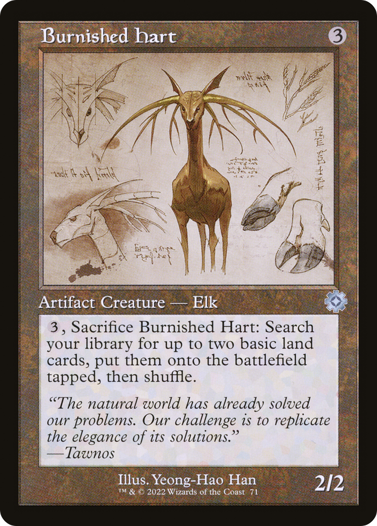 Burnished Hart (Retro) (071) Foil - The Brothers' War Retro Artifacts