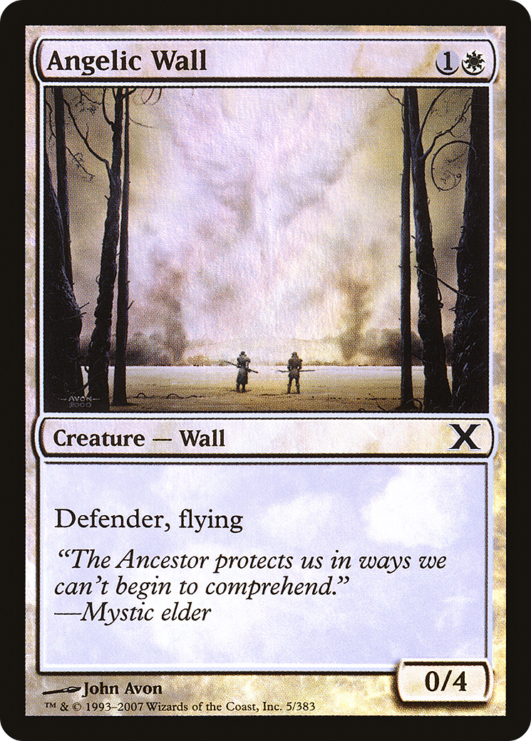 Angelic Wall (05) Foil - Tenth Edition