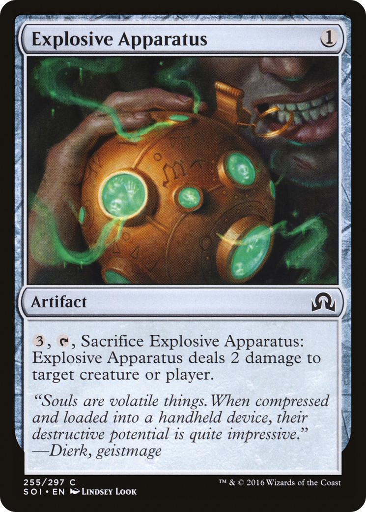Explosive Apparatus (255) Foil - Shadows over Innistrad