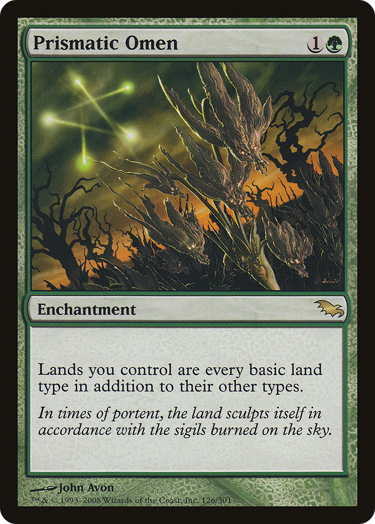 Prismatic Omen Foil - Shadowmoor