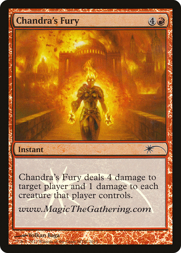 Chandra's Fury (2013) Foil - URL/Convention Promos