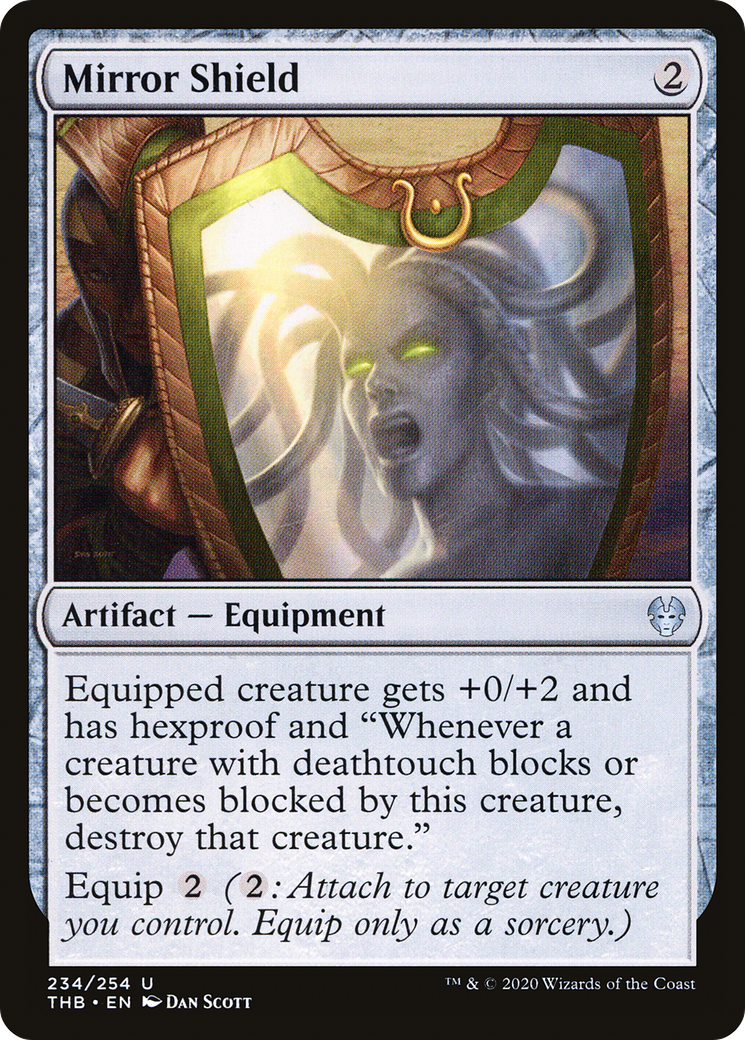 Mirror Shield (234) Foil - Theros Beyond Death