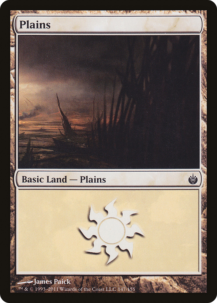 Plains (147) - Mirrodin Besieged