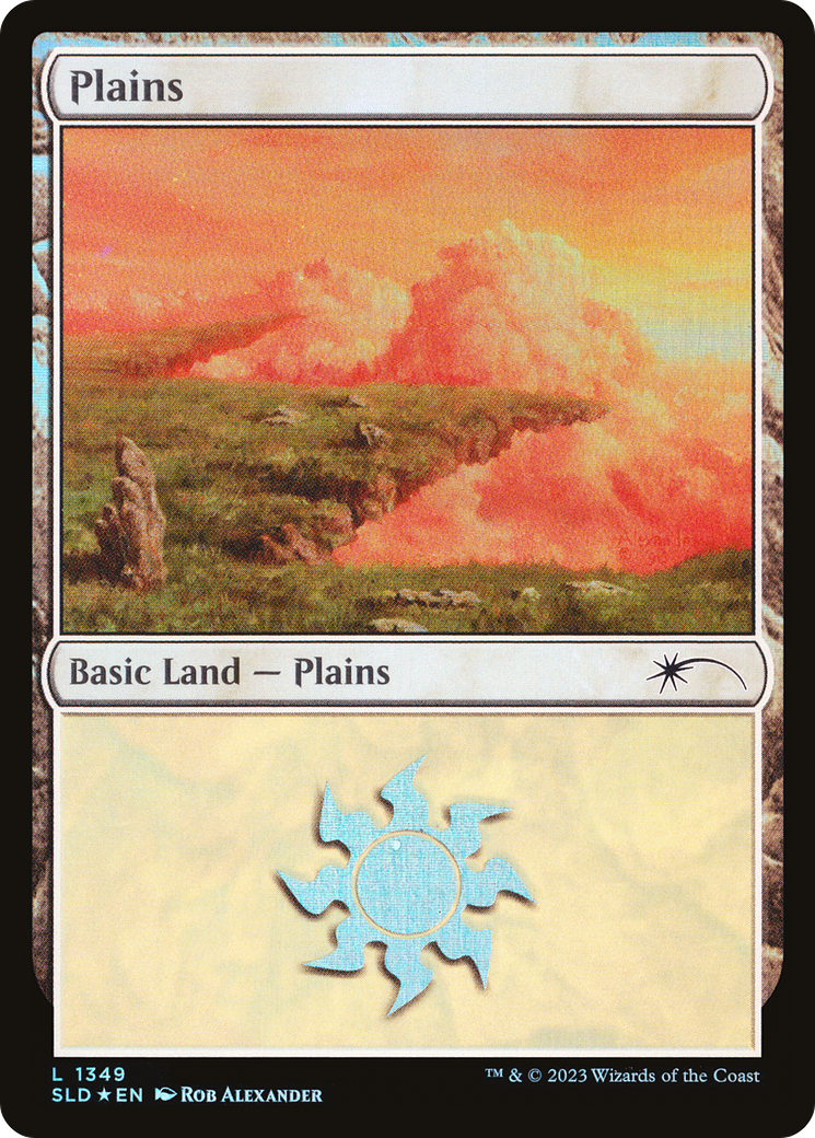 Plains (1349) Foil - Secret Lair Drop