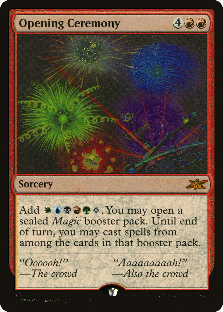 Opening Ceremony (Galaxy Foil) (404) Foil - Unfinity