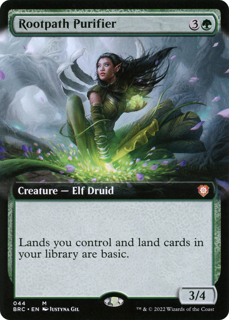 Rootpath Purifier (Extended Art) (044) Foil - The Brothers' War Commander