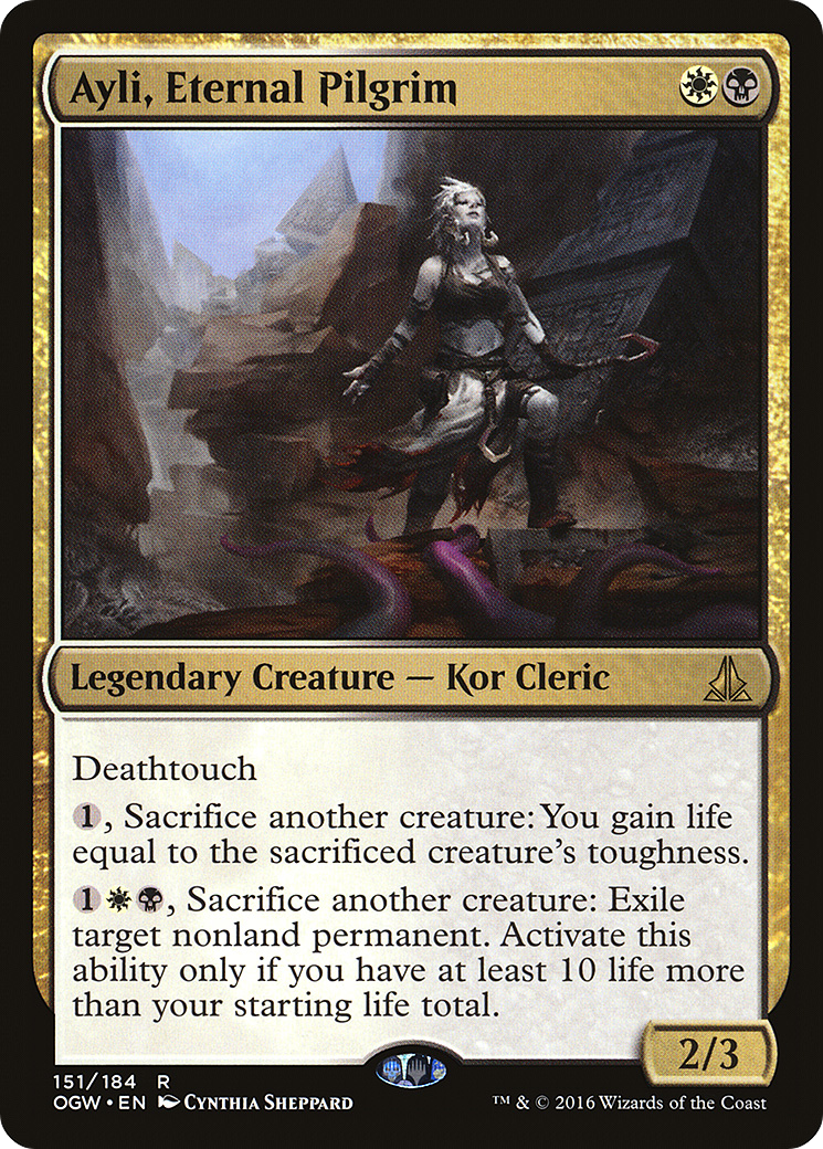 Ayli, Eternal Pilgrim (151) Foil - Oath of the Gatewatch