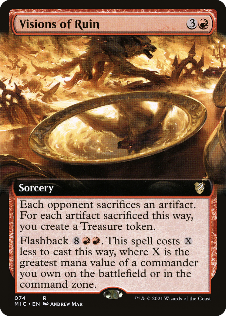 Visions of Ruin (Extended Art) (074) - Midnight Hunt Commander