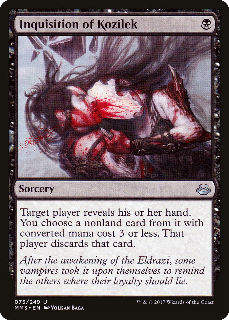 Inquisition of Kozilek (075) Foil - Modern Masters 2017