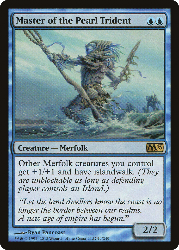 Master of the Pearl Trident (059) Foil - Magic 2013