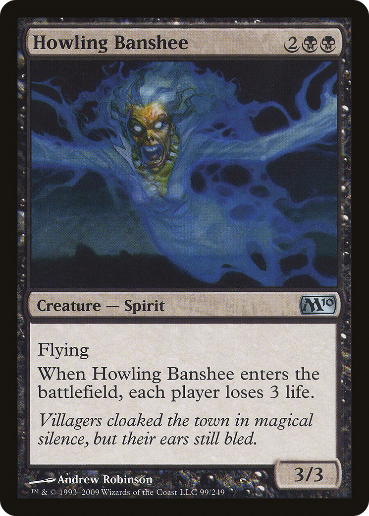 Howling Banshee (099) - Magic 2010 Foil