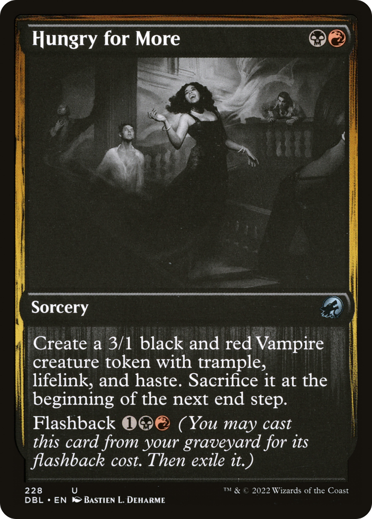Hungry for More (228) Foil - Innistrad: Double Feature