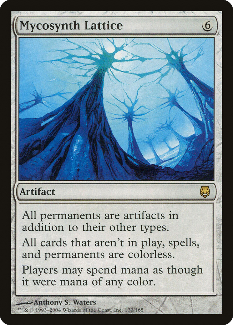 Mycosynth Lattice (130) Foil - Darksteel
