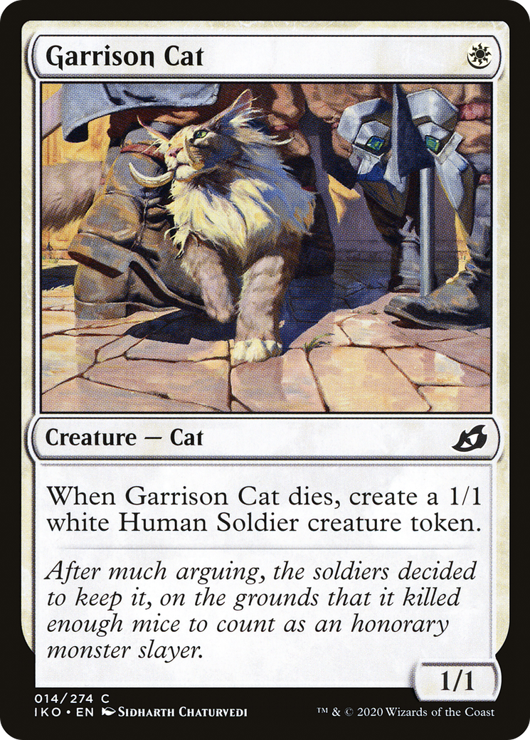 Garrison Cat (014) - Ikoria: Lair of Behemoths