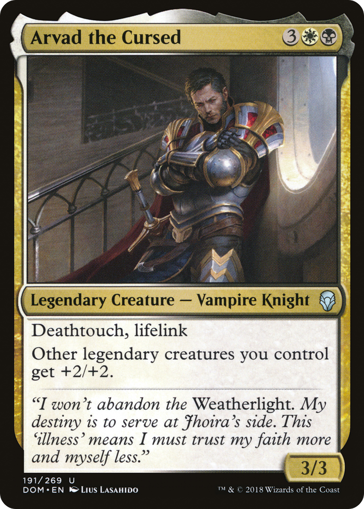 Arvad the Cursed (191) Foil - Dominaria
