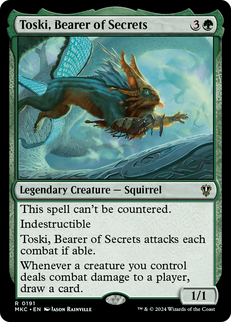 Toski, Bearer of Secrets (191) - Murders at Karlov Manor Commander