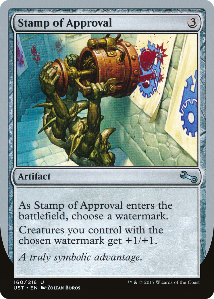Stamp of Approval (160) Foil - Unstable