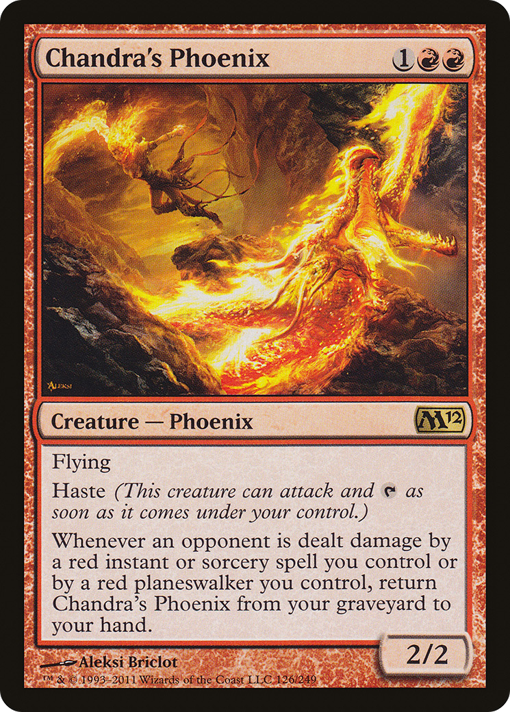 Chandra's Phoenix (126) Foil - Magic 2012
