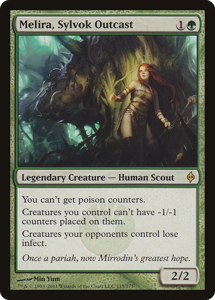Melira, Sylvok Outcast (115) - New Phyrexia