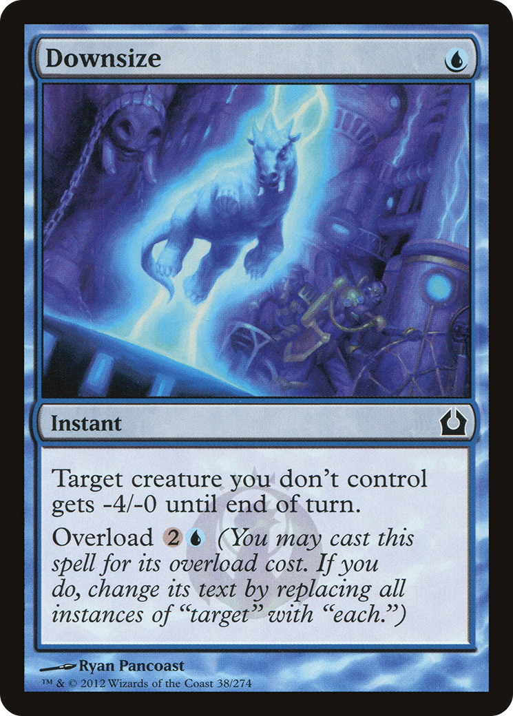 Downsize (038) Foil - Return to Ravnica