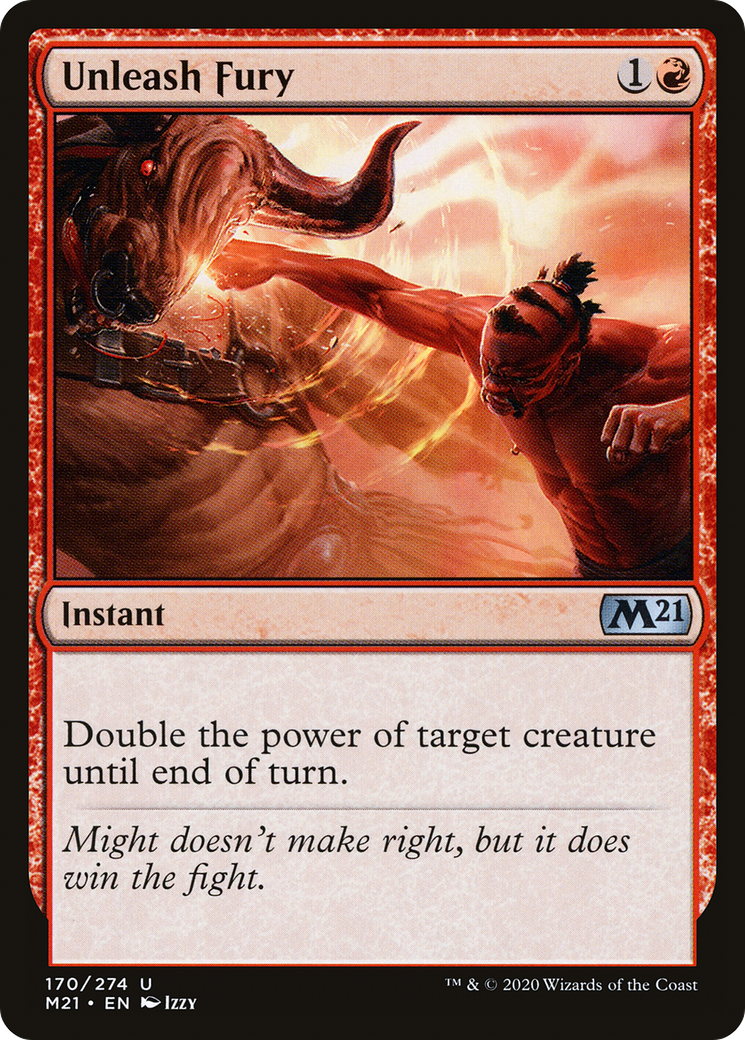 Unleash Fury (170) Foil - Core Set 2021