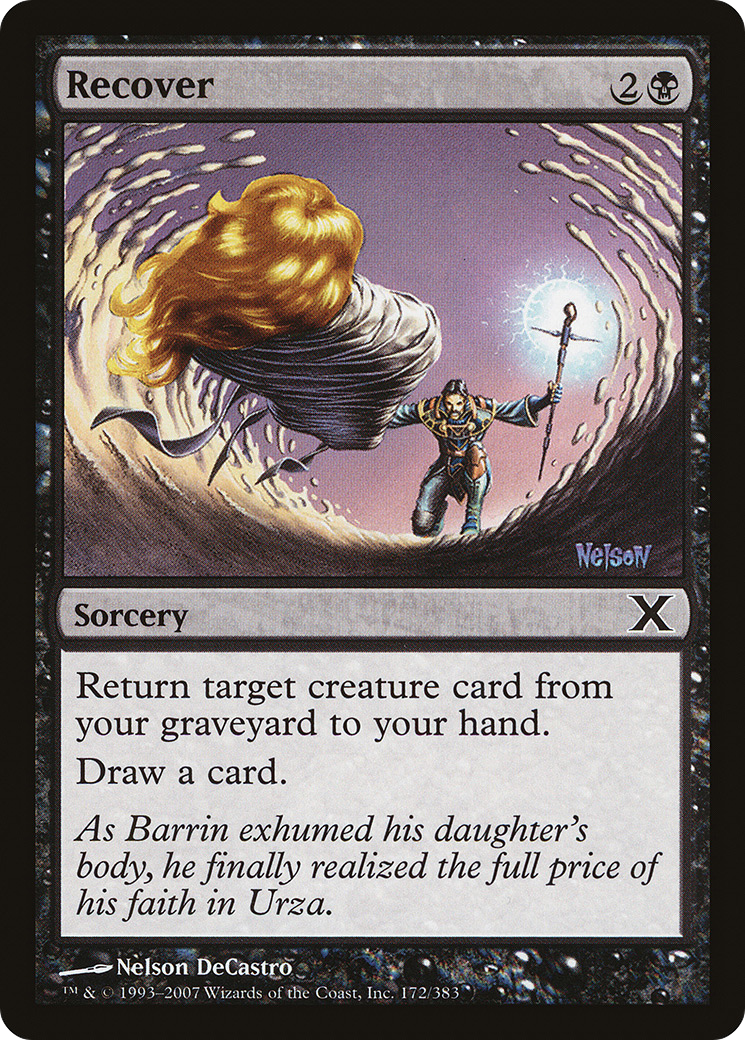 Recover (172) Foil - Tenth Edition