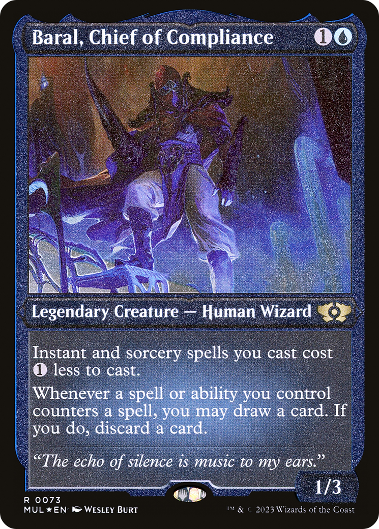Baral, Chief of Compliance (073) Foil - Multiverse Legends