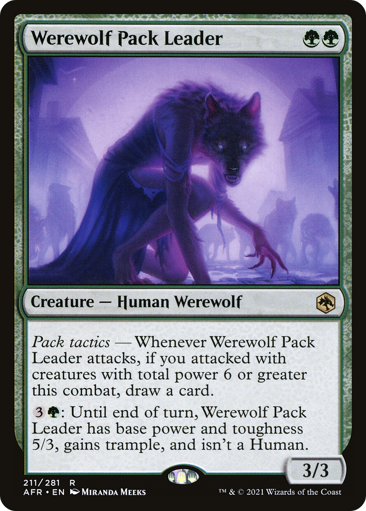 Werewolf Pack Leader (211) - Adventures in the Forgotten Realms