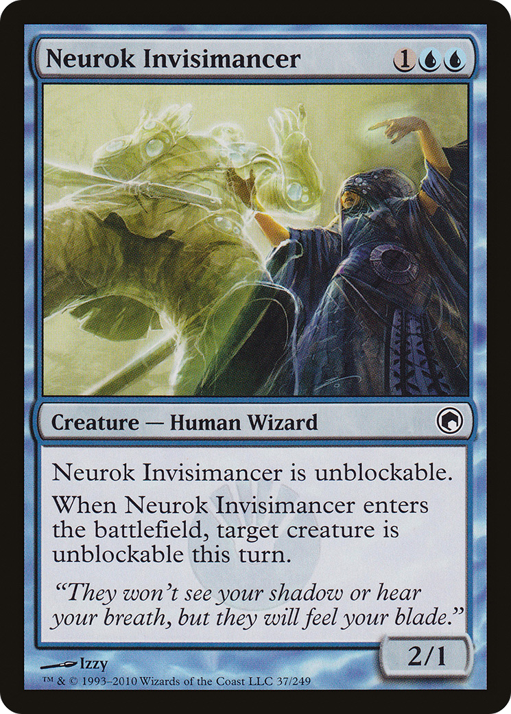 Neurok Invisimancer (037) Foil - Scars of Mirrodin