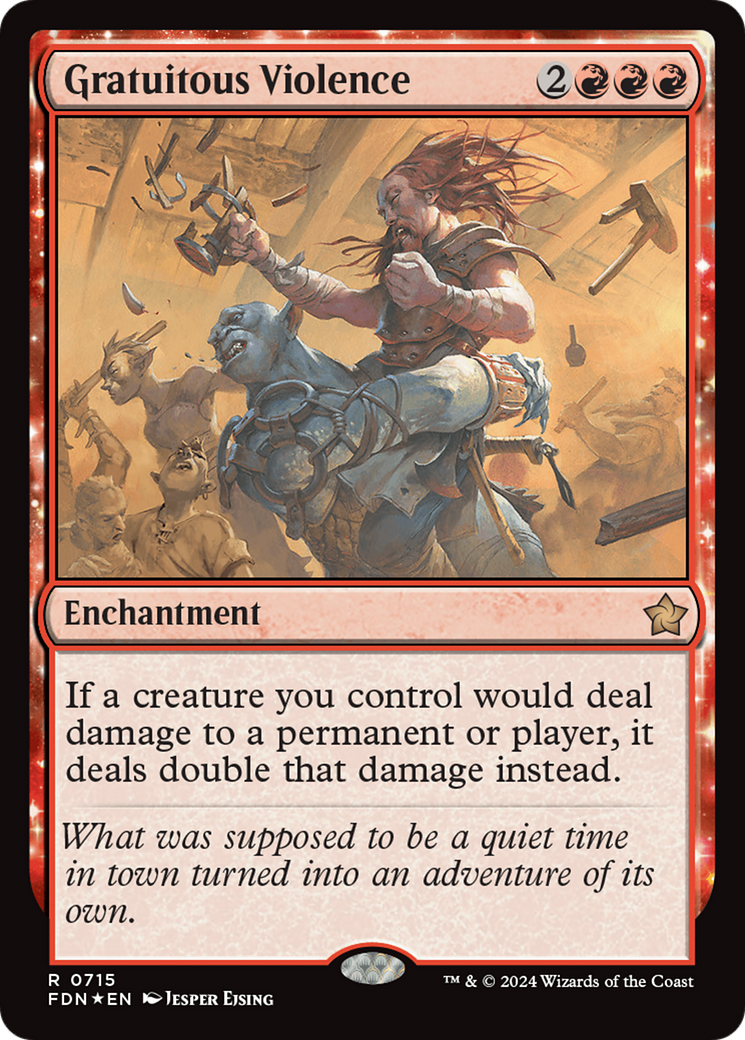 Gratuitous Violence Foil (715)