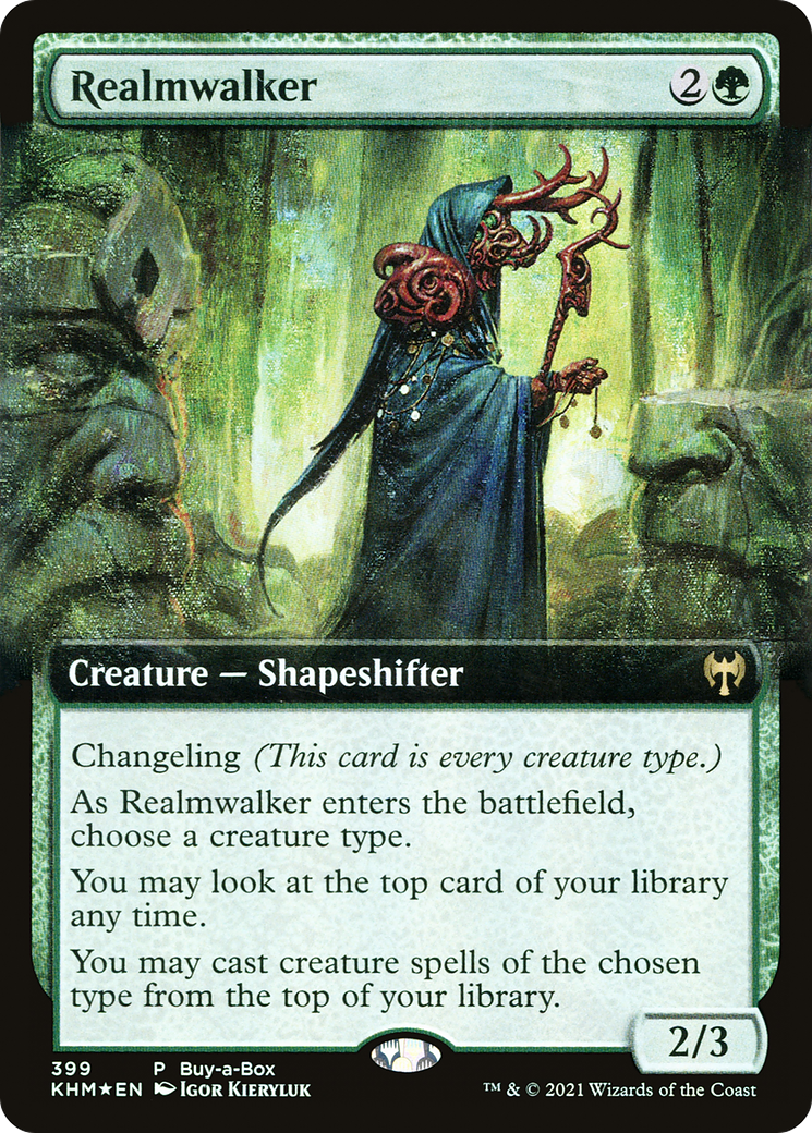 Realmwalker (Extended Art) (399) Foil - Kaldheim
