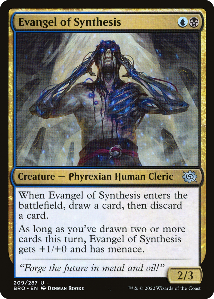 Evangel of Synthesis (209) Foil - The Brothers' War