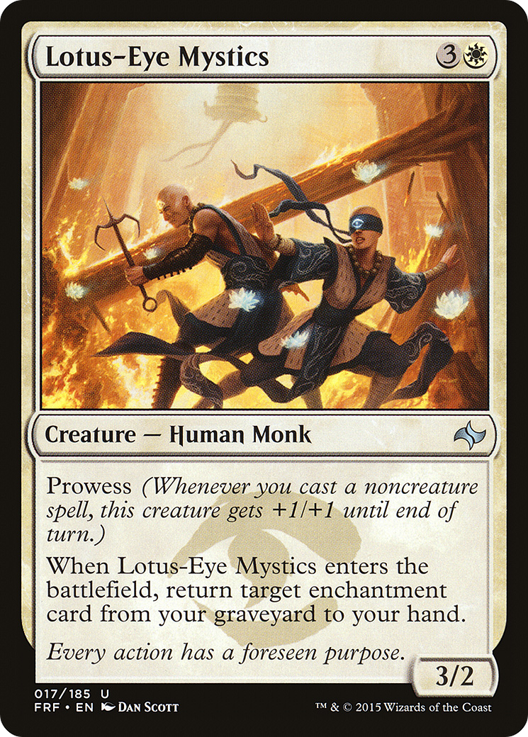 Lotus-Eye Mystics (017) Foil - Fate Reforged