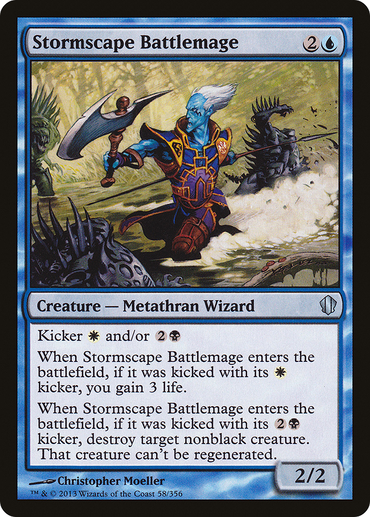 Stormscape Battlemage (058) - Commander 2013