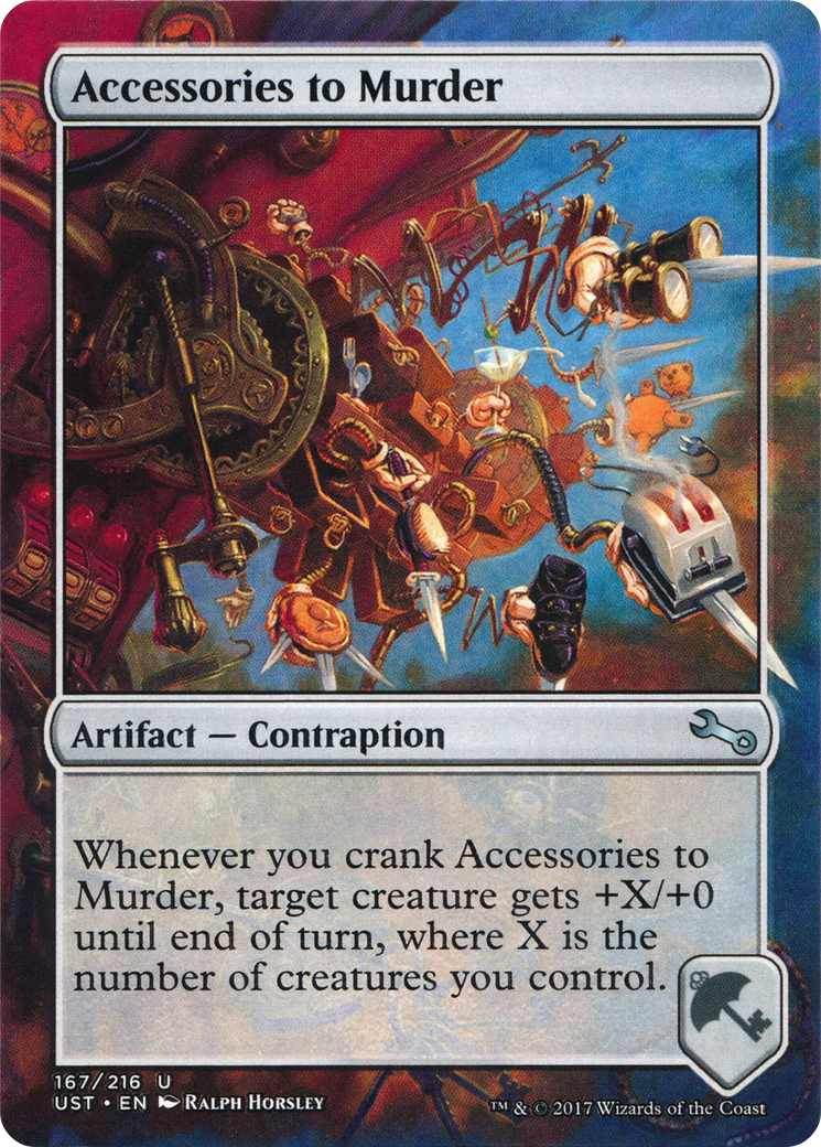 Accessories to Murder (167) Foil - Unstable