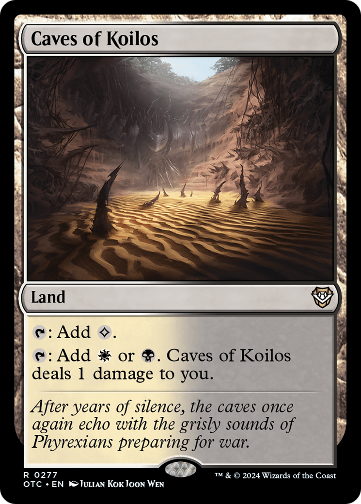 Caves of Koilos (277) - Outlaws of Thunder Junction Commander