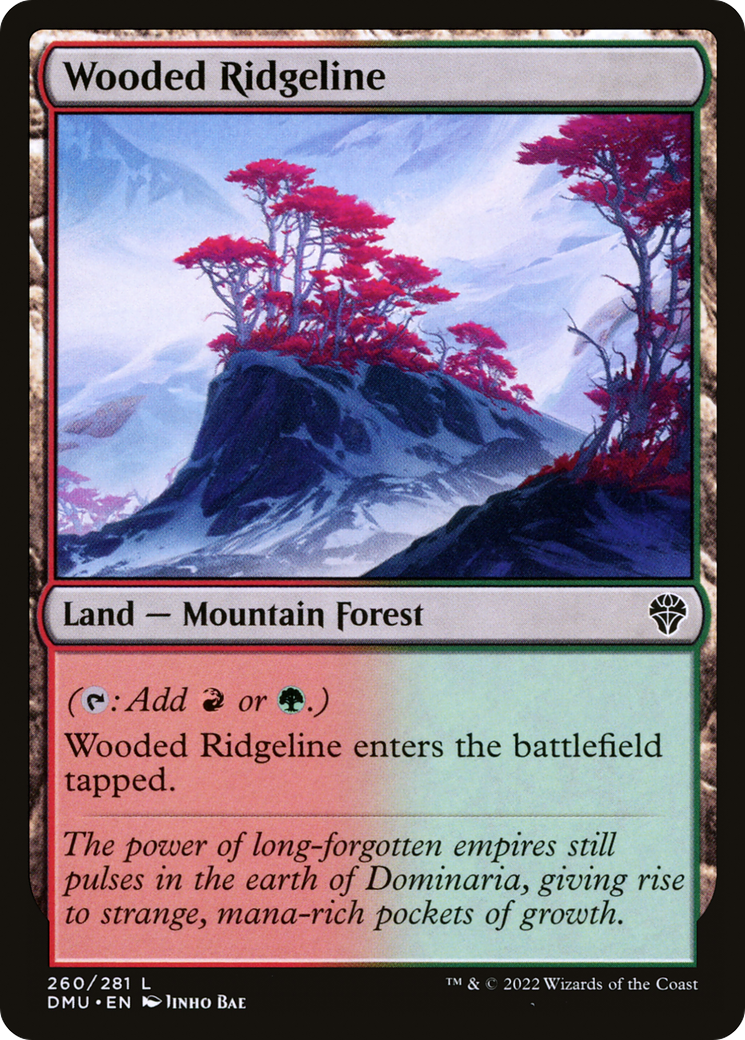 Wooded Ridgeline (260) Foil - Dominaria United