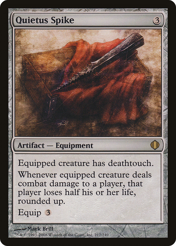 Quietus Spike (217) Foil - Shards of Alara