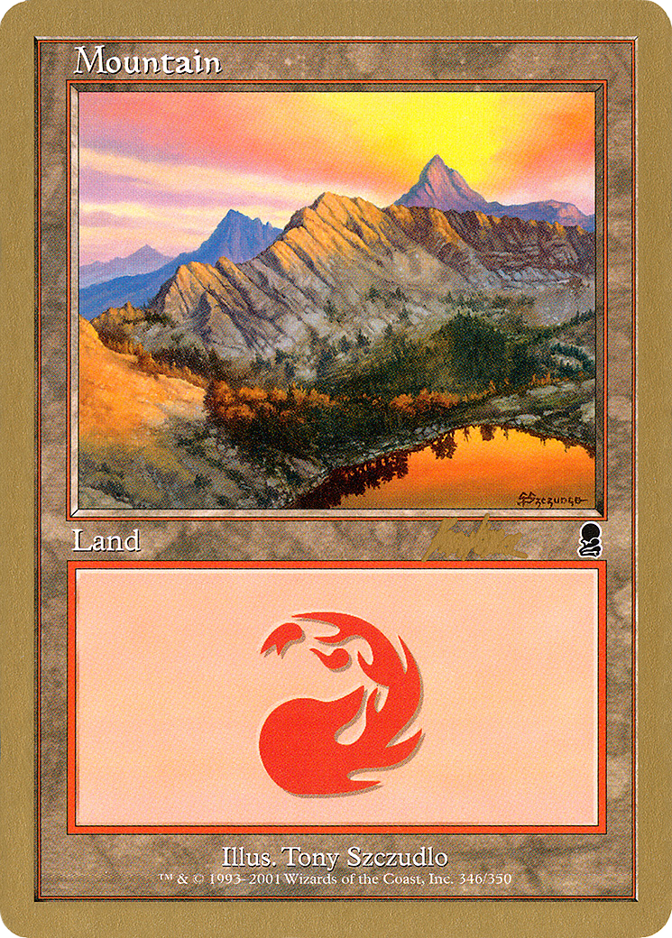Mountain (346) - 2002 Brian Kibler (ODY) (Retro) - World Championship Decks 2002