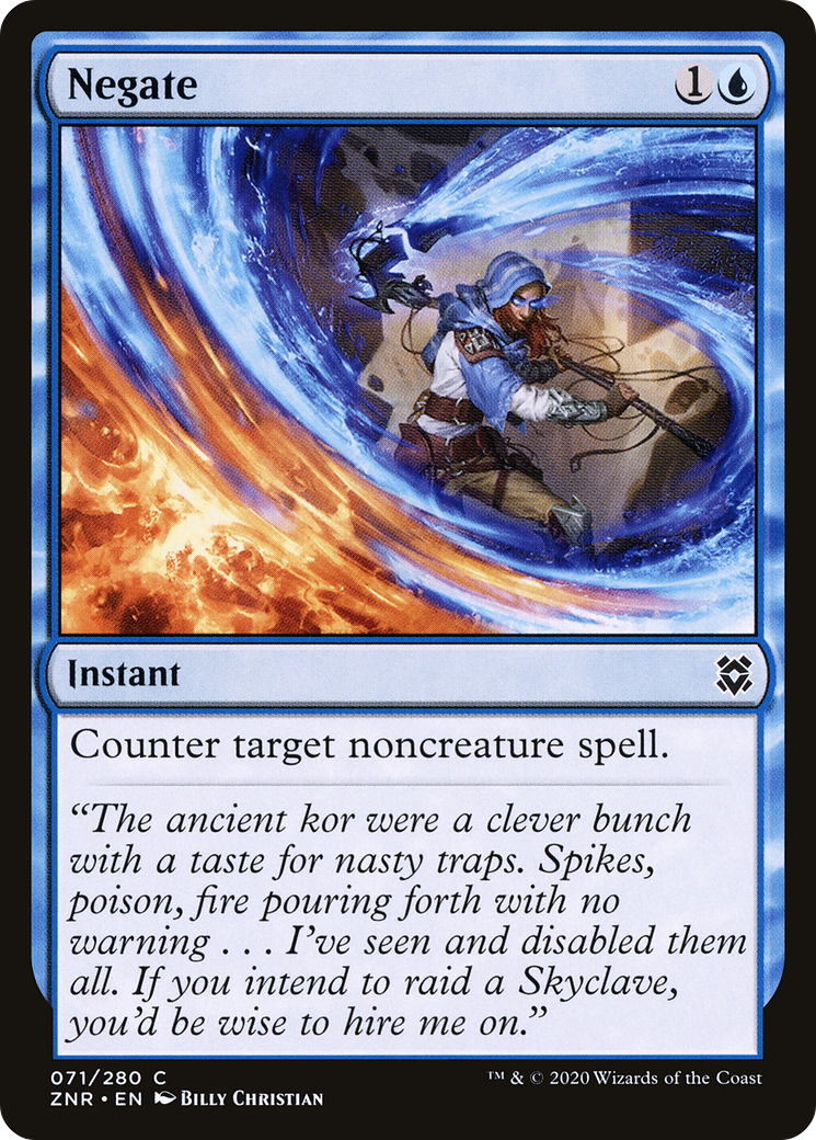 Negate (071) - Zendikar Rising