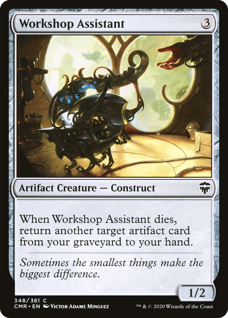 Workshop Assistant (348) Foil - Commander Legends