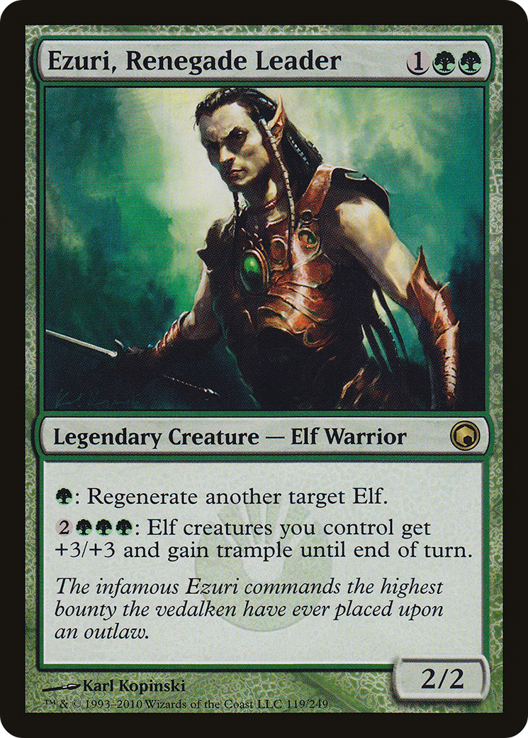Ezuri, Renegade Leader (119) Foil - Scars of Mirrodin